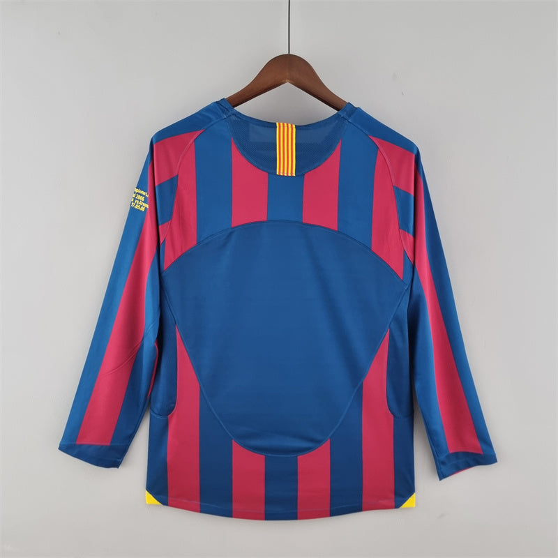 Barcelona Retro Version 2005/06 Manga Larga