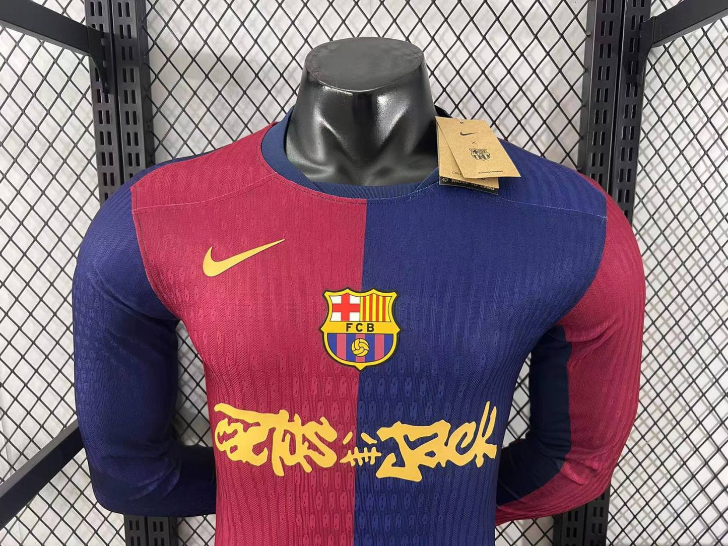 Barcelona Player Version 24/25 Travis Scott - Manga Larga