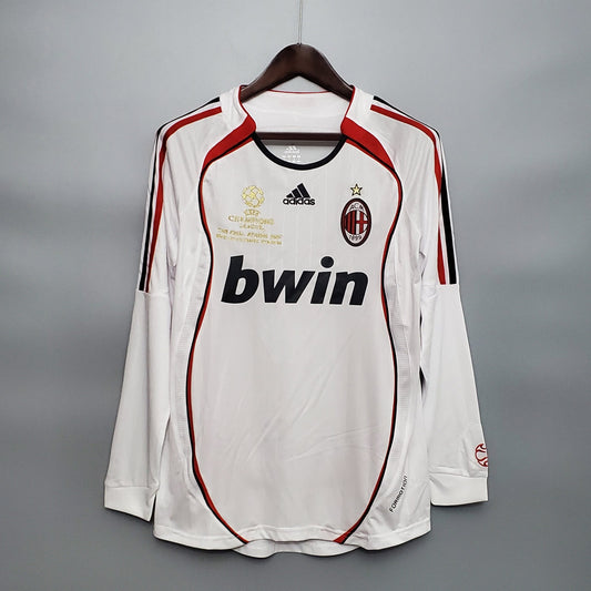 AC Milan Retro Version 2007 Manga Larga