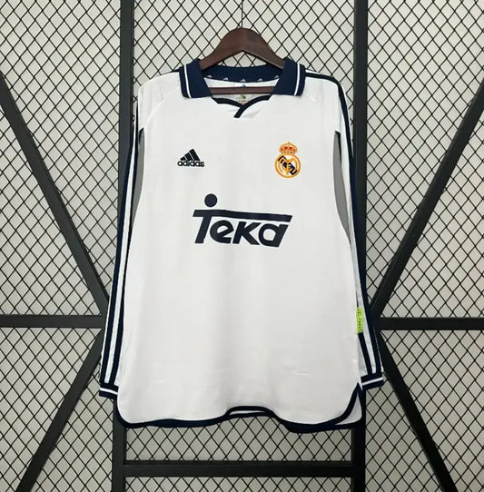 Real Madrid Retro Version 2000 - Manga Larga