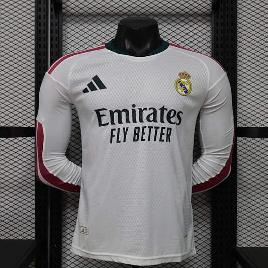 Real Madrid 26/27 Player Version Mangas Largas